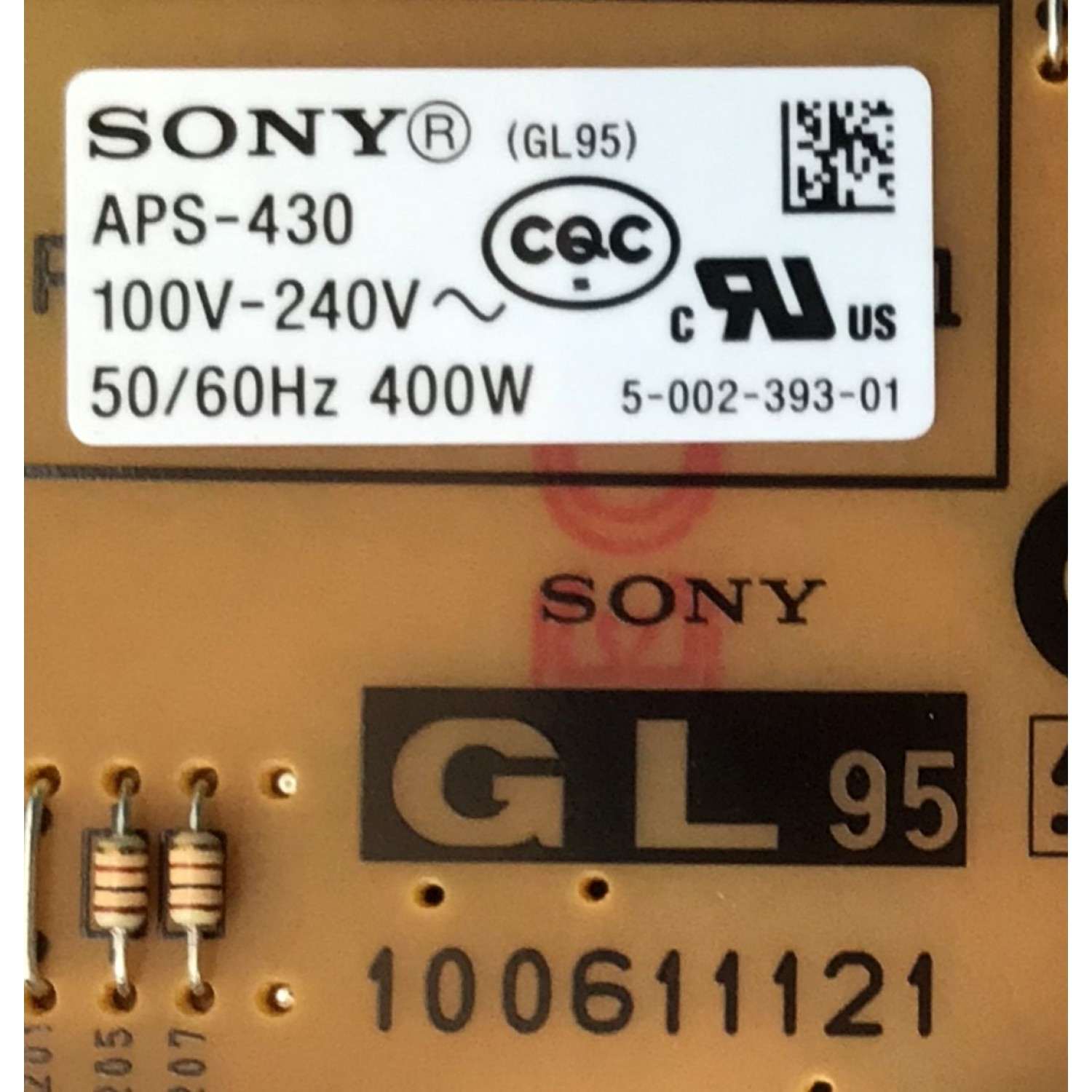 KIT DE TARJETAS PARA TV SONY 4K·UHD·HDR / MAIN A5019133B 220 / 1-002-204-11 / 100220211 / A-5019-133-B 220 / T-CON 342911008U0L11 / FUENTE 100139021 / 1-001-390-21 / PANEL YSAF065CNS01  / DISPLAY ST6451D02-E VER.2.2 / MODELO KD-65X75CH / KD65X75CH - Imagen 4